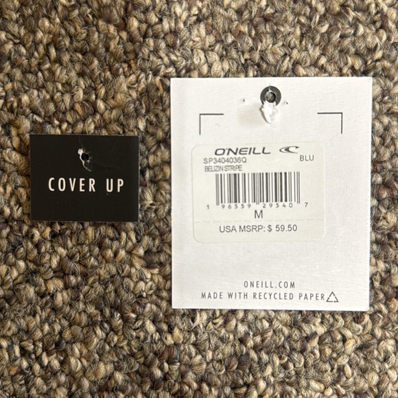 O'Neill Belize Strip Cover-Up Tunic - Picture 8 of 8